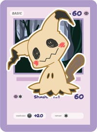 #778 Mimikyu Enamel Pin Pre Sale (for Kickstarter)