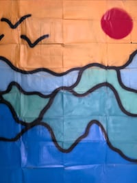 Image 1 of NICE LANDSCAPE — original artwork — collaboration with Lawrie Williams and Marc Craig