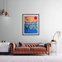 Image 2 of NICE LANDSCAPE — original artwork — collaboration with Lawrie Williams and Marc Craig