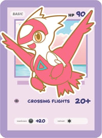 #380 Latias Enamel Pin Pre Sale (for Kickstarter)