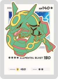 #384 Rayquaza Enamel Pin Pre Sale (for Kickstarter)