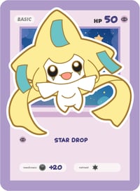 #385 Jirachi Enamel Pin Pre Sale (for Kickstarter)
