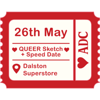 Sketch + Speed Date - Dalston Superstore - Queer - 26th May