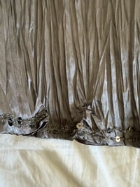 Image 4 of Vintage Y2K grey crinkle sequin cami top 2000s deadstock with tags 