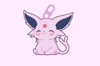 Espeon acrylic keychain