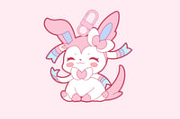 Sylveon acrylic keychain Pre Sale (for Kickstarter)