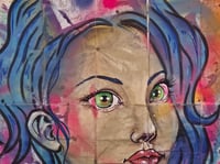 Image 3 of A3 Giclée Art Print — PRINCESS DOPPLEGANGER — collaboration with Apparan and Marc Craig
