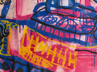 Image 3 of A3 Giclée Art Print — THREE PEAKS OF PLENTY — collaboration with Apparan and Marc Craig