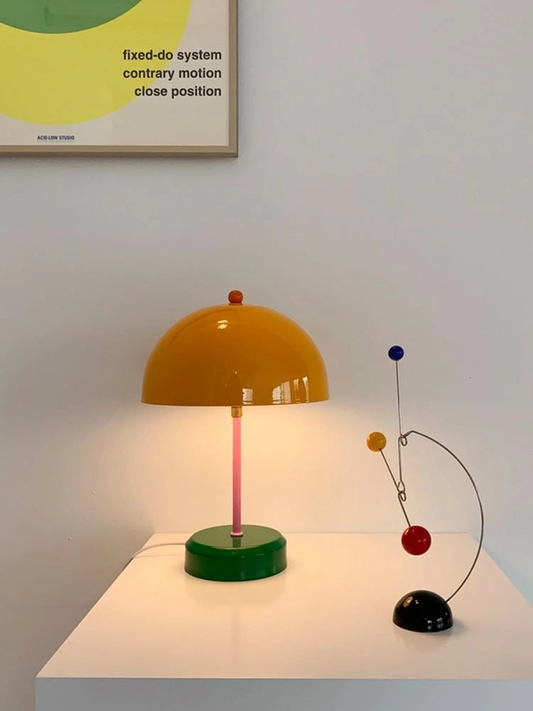 LAMPE LED À POSER COLOR DROP - JAUNE Image 8
