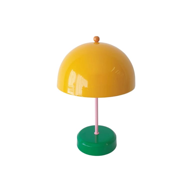 LAMPE LED À POSER COLOR DROP - JAUNE