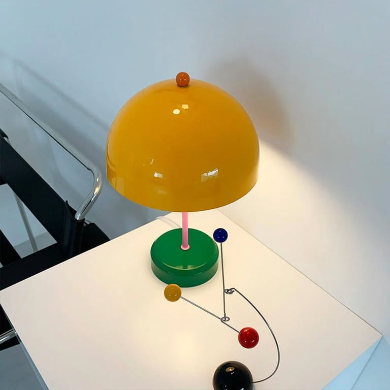 LAMPE LED À POSER COLOR DROP - JAUNE Image 7