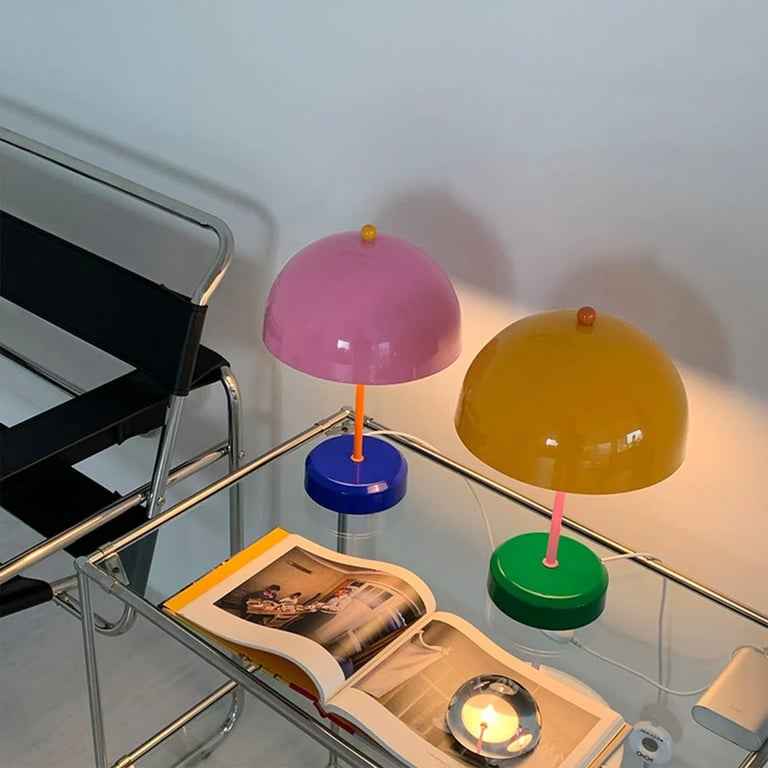 LAMPE LED À POSER COLOR DROP - JAUNE Image 13