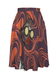 Image 1 of MELANIN GRAFITI SKIRT