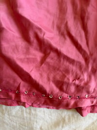 Image 4 of Vintage Y2K pink silk sequin cami 