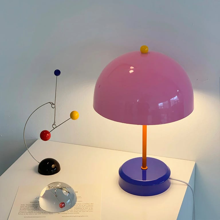 LAMPE LED À POSER COLOR DROP - ROSE Image 5