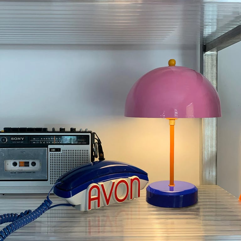 LAMPE LED À POSER COLOR DROP - ROSE Image 2