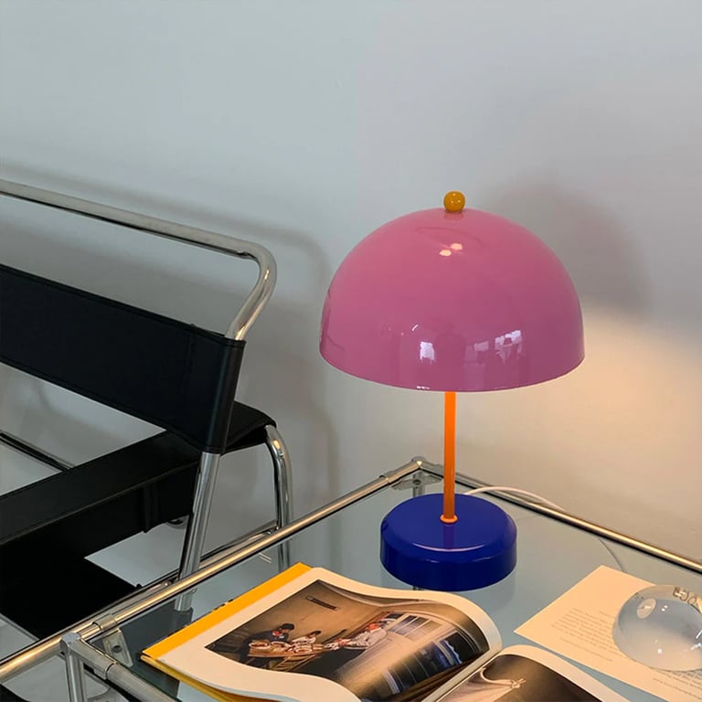 LAMPE LED À POSER COLOR DROP - ROSE Image 4