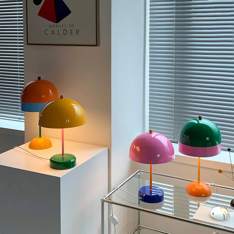 LAMPE LED À POSER COLOR DROP - ROSE Image 11