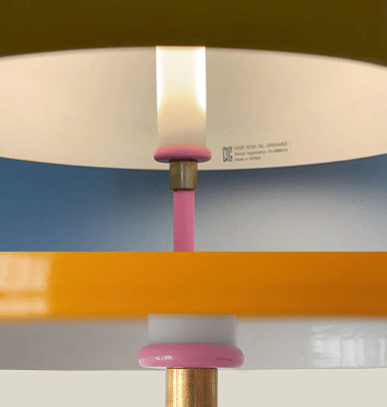 LAMPE LED À POSER COLOR DROP - ROSE Image 14