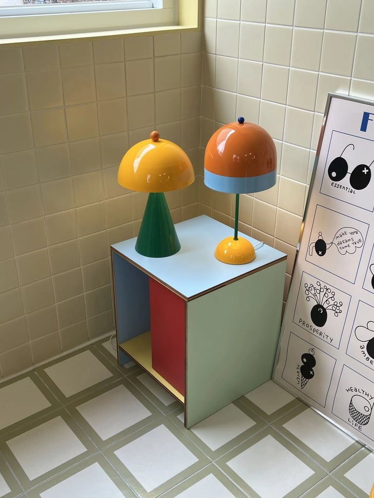 LAMPE LED À POSER NEW COLOR DROP - JAUNE Image 12