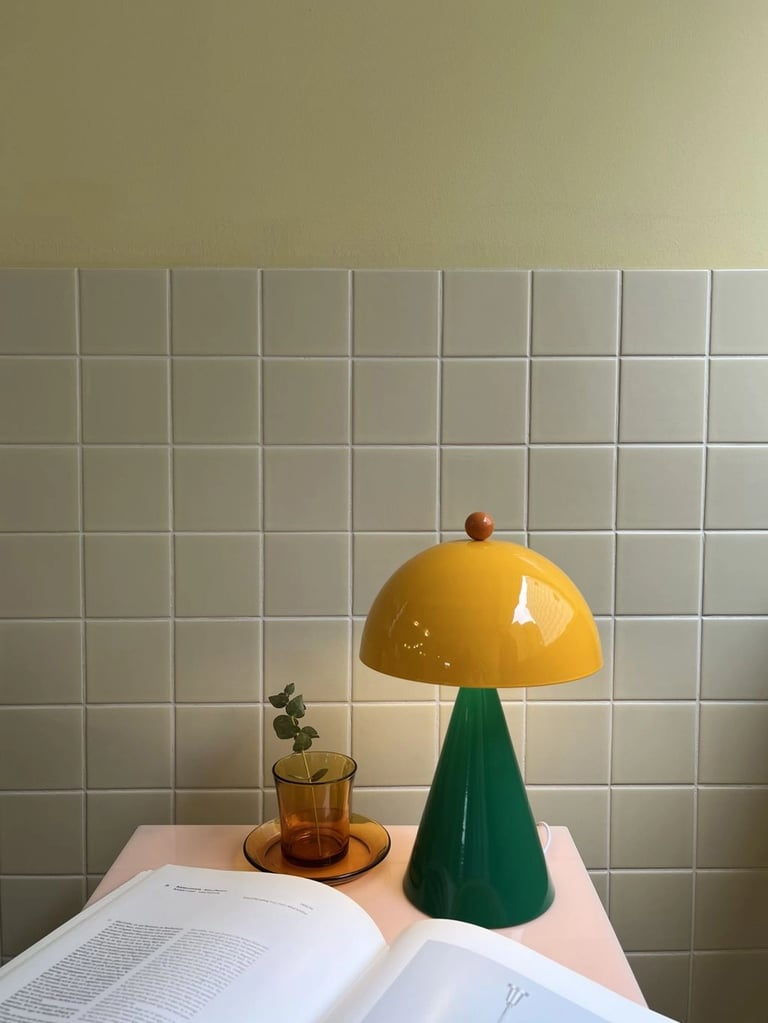 LAMPE LED À POSER NEW COLOR DROP - JAUNE Image 2