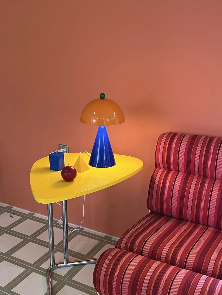 LAMPE LED À POSER NEW COLOR DROP - ORANGE Image 3