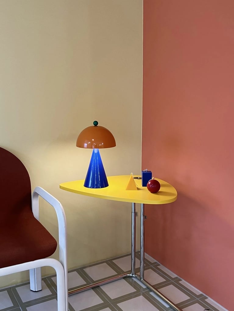 LAMPE LED À POSER NEW COLOR DROP - ORANGE Image 5
