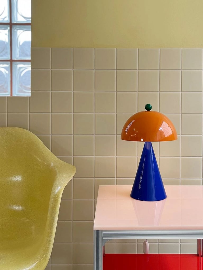LAMPE LED À POSER NEW COLOR DROP - ORANGE Image 2