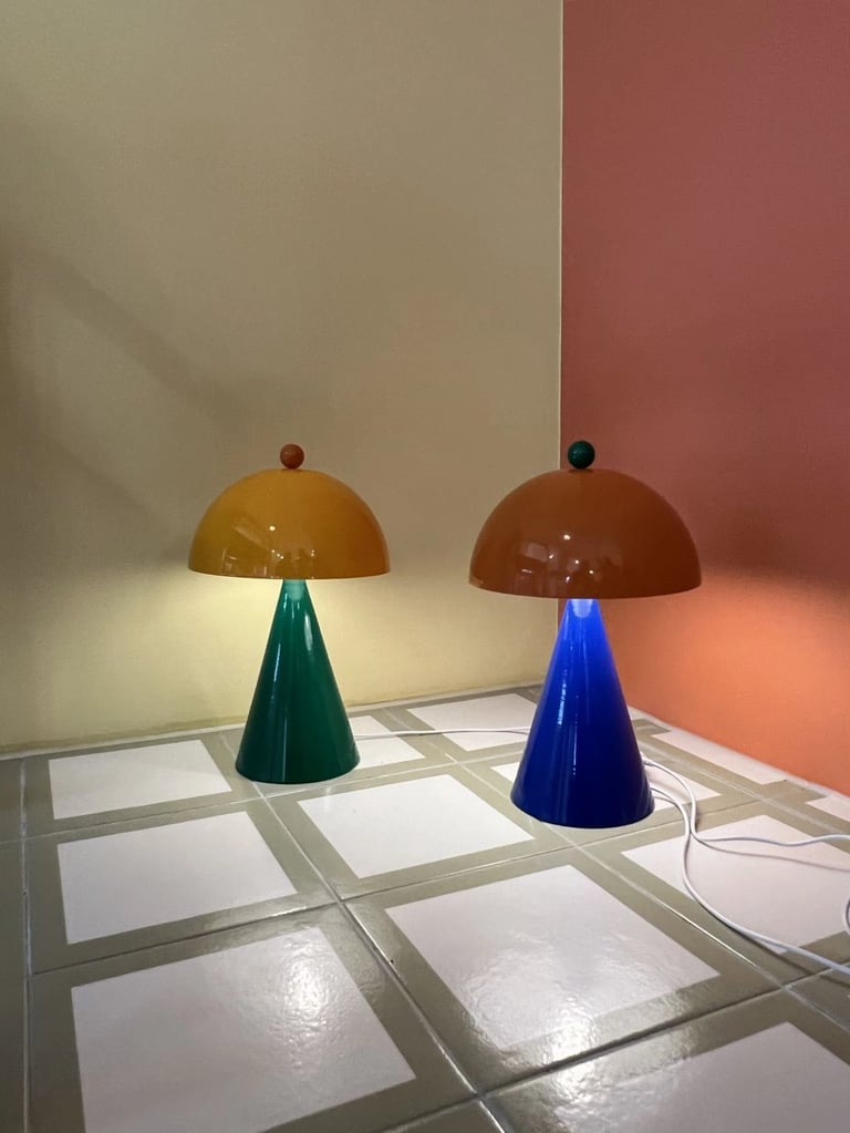 LAMPE LED À POSER NEW COLOR DROP - ORANGE Image 12