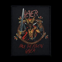 SLAYER - FACE THE FUCKIN SLAYER PATCH