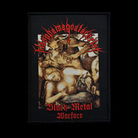 BLASPHAMAGOATACHRIST - BLACK METAL WARFARE OFFICIAL PATCH