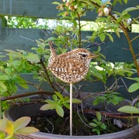 Image 1 of Wren Plant Pot Ornament