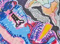 Image 2 of A3 Giclée Art Print — POND LIFE — collaboration with Daniel Green and Marc Craig