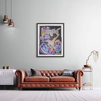 Image 2 of POND LIFE — original artwork — collaboration with Daniel Green and Marc Craig