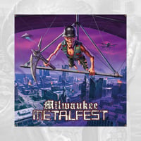 MILWAUKEE METAL FEST 2025 4x4 FT. TANK FLAG + 2026 VIP M&G OPTIONS