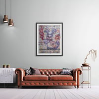Image 2 of I LOVE TRAINS — original artwork — collaboration with Angela Ho and Zoe Green and Marc Craig