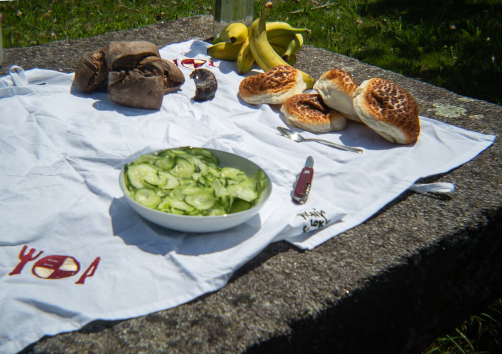 Image of Serviettes PICNIC blanc