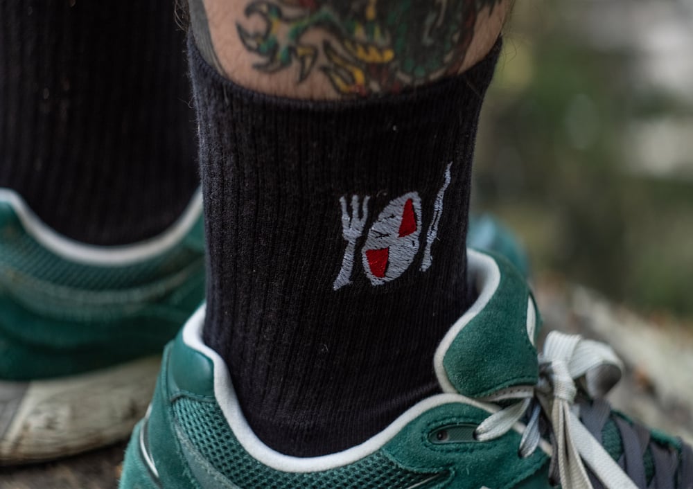 Image of Chaussettes PICNIC noires