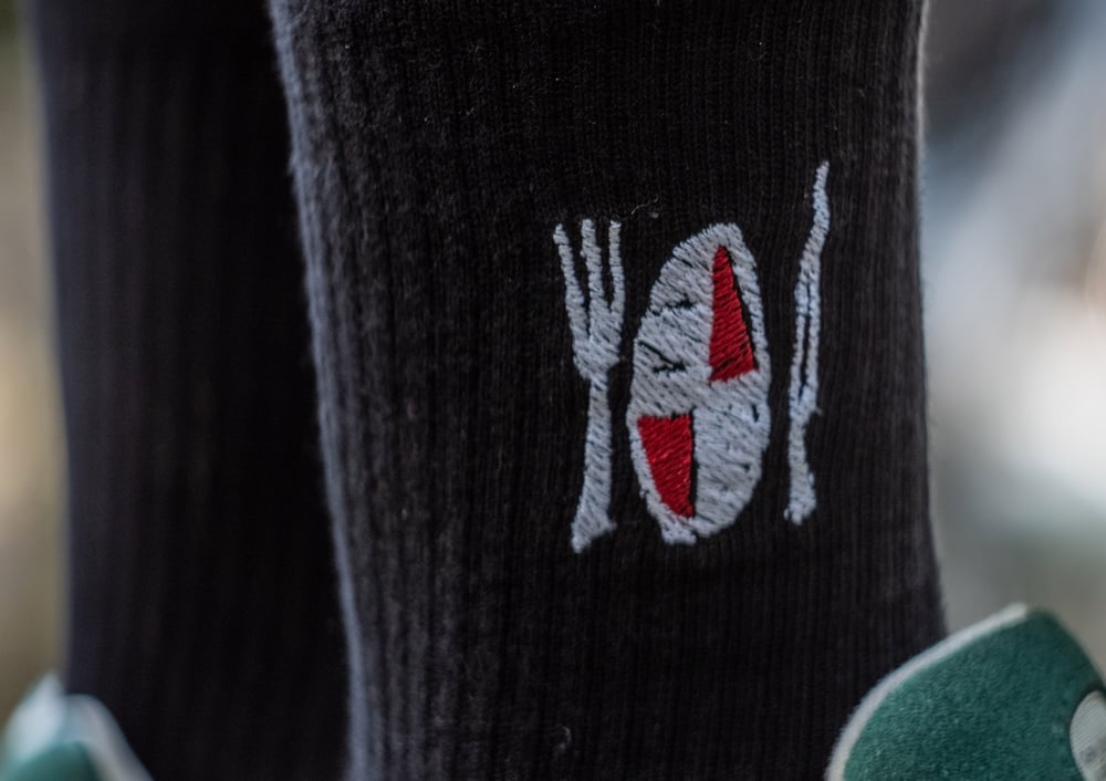 Image of Chaussettes PICNIC noires