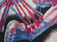 Image 4 of A3 Giclée Art Print — REQUIEM FOR EDELWEISS — collaboration with Louise Bird and Marc Craig