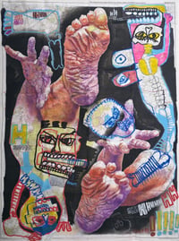 Image 1 of TWO HIGH SOCIETY… — original artwork — collaboration with Louise Bird and Marc Craig