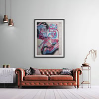 Image 2 of REQUIEM FOR EDELWEISS — original artwork — collaboration with Louise Bird and Marc Craig