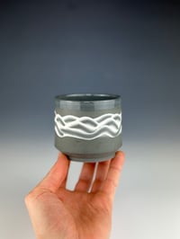 Image 1 of No. 4 | Black Porcelain Tumbler 