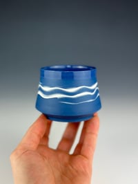 Image 1 of No. 8 | Blue Porcelain Tumbler 