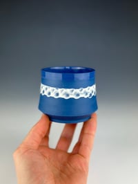 Image 1 of No. 9 | Blue Porcelain Tumbler 