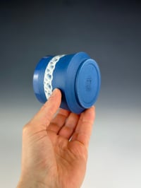 Image 2 of No. 9 | Blue Porcelain Tumbler 