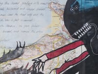 Image 2 of A3 Giclée Art Print — THE MARTYRDOM… — collaboration with Non Gallagher and Marc Craig