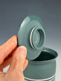 Image 2 of No. 36 | Teal Porcelain Gaiwan 