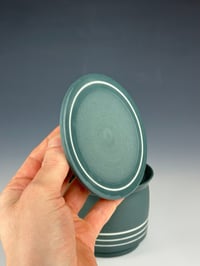 Image 4 of No. 36 | Teal Porcelain Gaiwan 