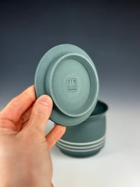 Image 5 of No. 36 | Teal Porcelain Gaiwan 